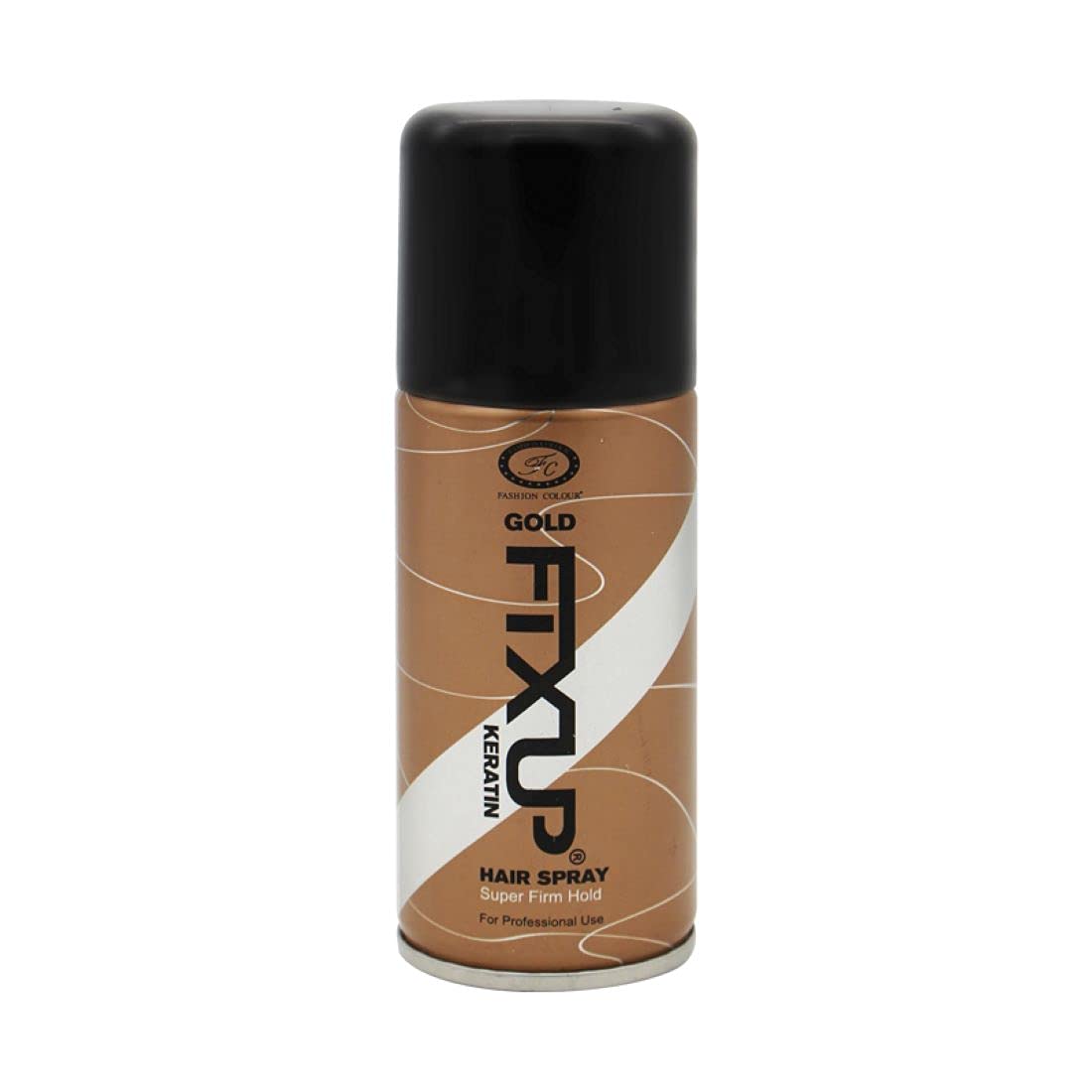 FASHION COLOUR Gold Fixup Keratin Hair Spray | Super Firm Hold | Infused with Keratin | Long Lasting | Controls Fizz | Lightweight | Non-Sticky | 75ml-image-38
