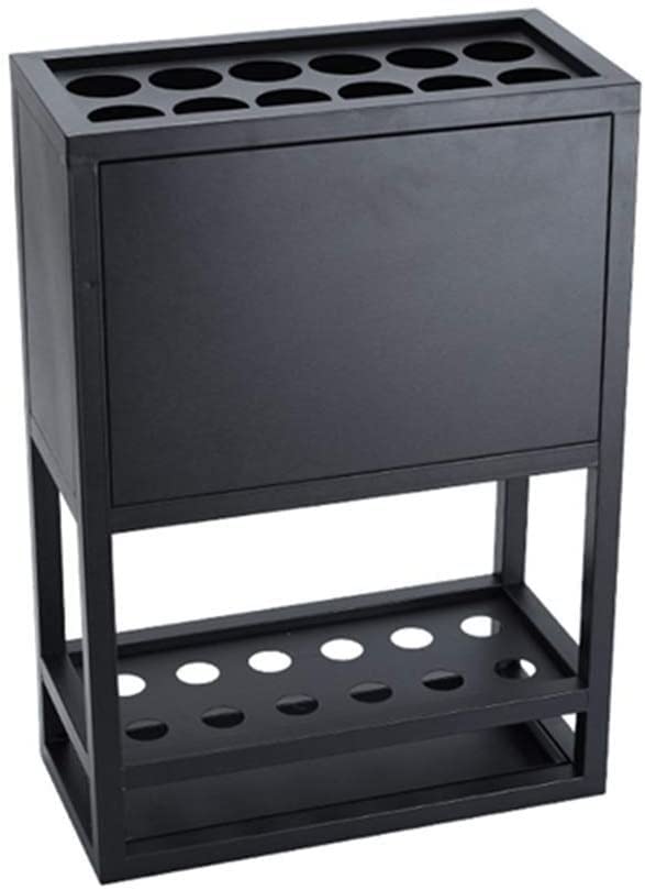 Soporte para paraguas, soporte para paraguas, soporte para paraguas, soporte para sombrillas, soporte de hotel, vestíbulo de negocios, gran capacidad, 12 agujeros, estante de almacenamiento de