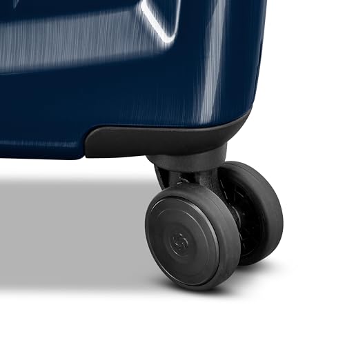 Image of Samsonite Winfield 2 Hardside Luggage with Spinner Wheels, Navy, 3-Piece Set (Carry on /Medium /Large), Winfield 2 Hardside Luggage With Spinner Wheels