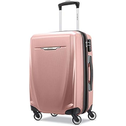 Samsonite Winfield 3 DLX Hardside Luggage with Spinners, Carry-On 20-Inch, Rose