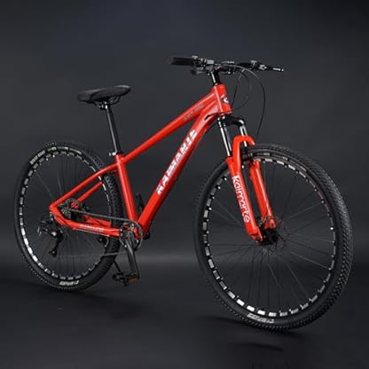 zhangbaoshun Mountainbike Herren 29 Zoll,Hydraulische Scheibenbremsen,1x12 Kettenblatt,Aluminiumrahmen,29x2.125 Reifen,Blockiersystem Vorderradgabel,Robustes Design,MTB für Offroad,29"-Spoked-Wheel – Bild 8