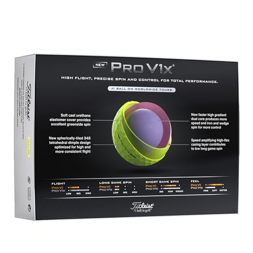 Titleist Pro V1x Golf Balls – Premium Performance Pack