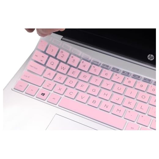Keyboard Skin Compatible for 15.6" HP Laptop 15-fc 15-fd 15t-fd 15z-fc Series, HP Pavilion 15 15-eg/eh/er 15t-eg200/eg300 15z-eh300 Series, HP Pavilion 17z 17z-cp000 17z-ca200 17-cn 17-cp Series (Pink