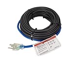 TDSF1 Self Regulating Pre-Assembled Heating Cable 150-feet 120V Roof deicing and Pipe freeze Protect