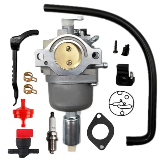 LIZAPUS Carburetor Kit Compatible with Ariens 93608300 / A19A42 Lawn Tractor 42" Ariens 936073 960460054-01 Lawn Mower Tractor with Briggs Stratton 19HP 19.5HP Engine Replacement Carb