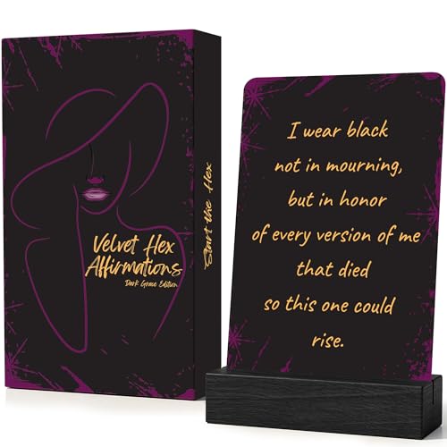 Affirmation Cards for Women 52 Empowering Cards with Stand Gift Ready Box