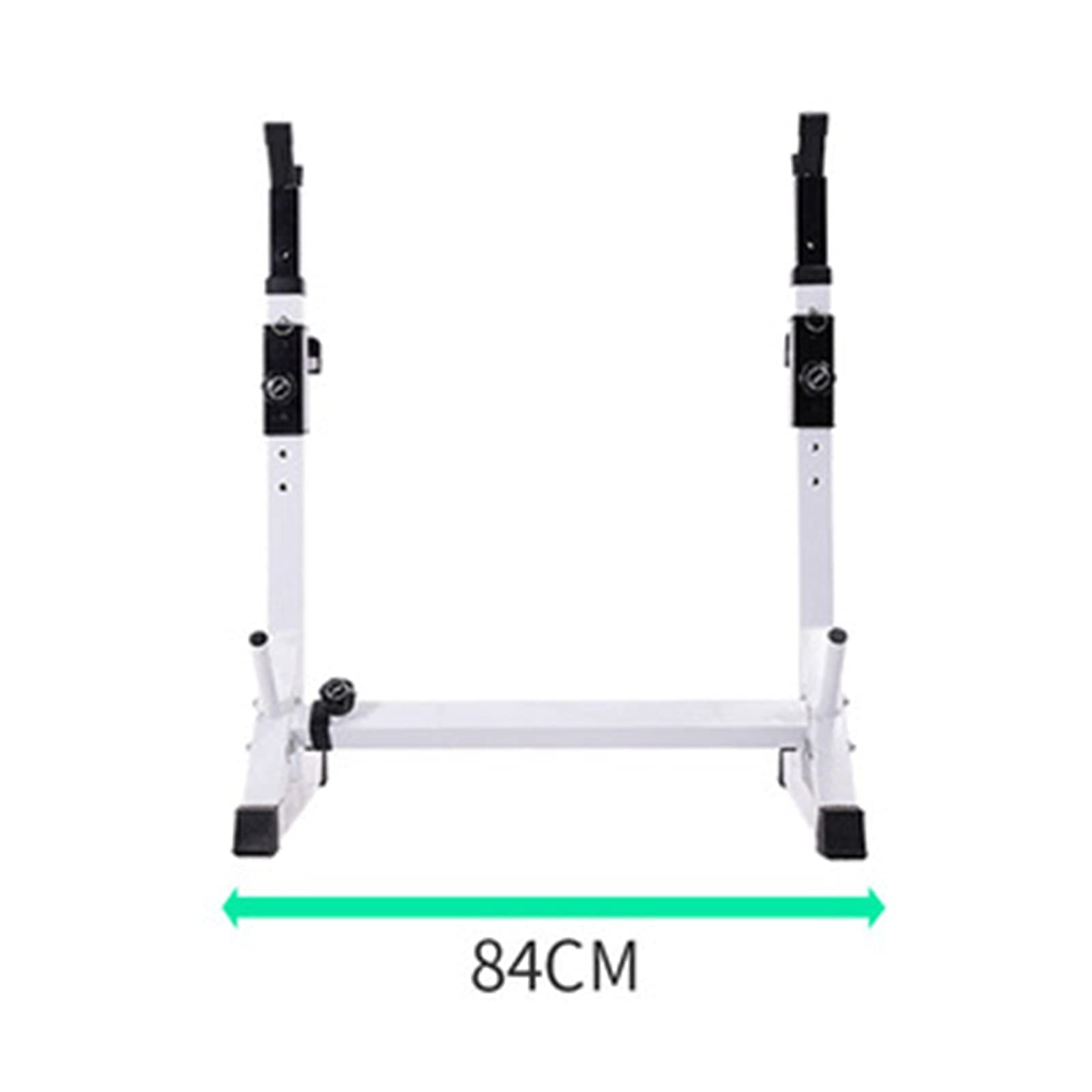 FENOKD Squat Rack Multi-Function Barbell Rack Dip Stand Gym Family Fitness Adjustable Squat Rack Weight Lifting Bench Press Dipping Station