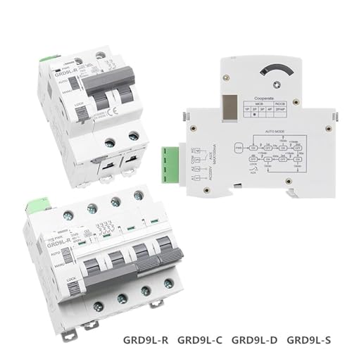 2P MCB disjoncteur automatique contre les coupures de courant GRD9L - 5