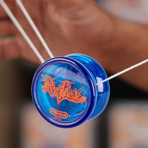 duncan toys reflex auto return yo-yo beginner string trick yo-yo blue