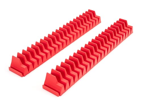 TEKTON 40-Tool Modular Wrench Organizer Set (Red) |...