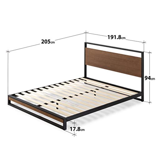 La Mejor Selección de Bases para Cama King Size de Madera los 5 mejores. 23 Bases para Cama King Size de Madera marca Zinus (2)