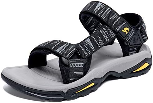 CAMEL CROWN Mens Hiking Sandals Waterproof with Arch Support Open Toe Summer Outdoor Comfort Beach Water Sport Sandals