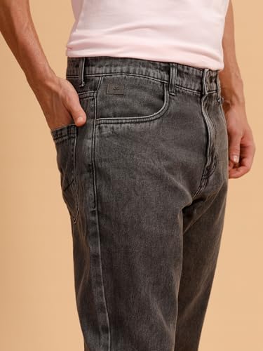 Image of WROGN Men's Anti Fit Jeans | Mid Rise | Jeans for Man