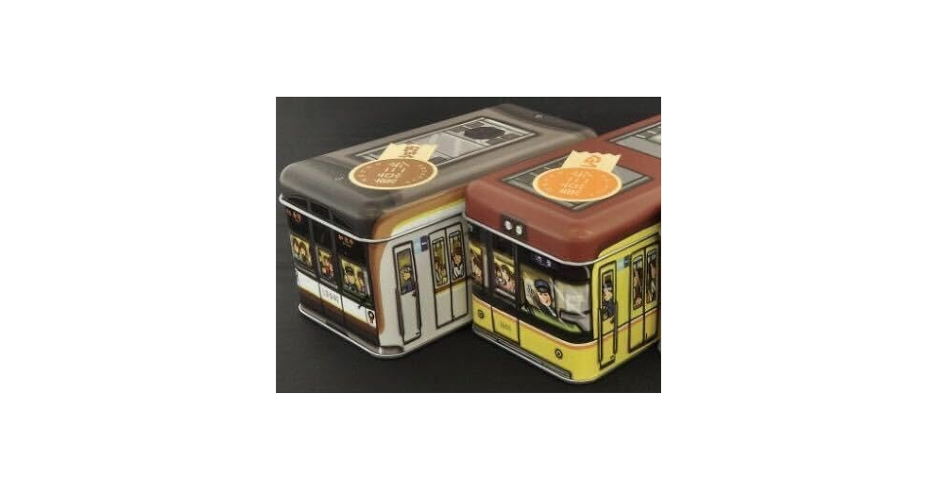 Amazon.co.jp: 東京メトロ 東京三歩 クッキー電車缶 2種類