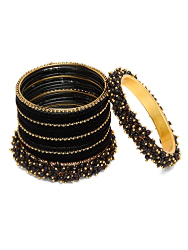 Plated Set of 23 Stylish Traditional Bangles