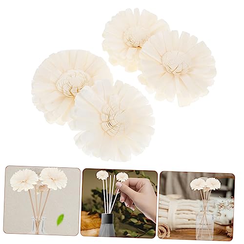 HOMSFOU 4pcs Difusor de Flores Secas Natural miniatura 2
