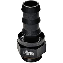 Setrab 22-M22PL06-00 ProLine PushLock Hose End Adapter AN06, Straight Fitting Sold Individually