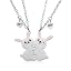 1.Rabbit Matching BFF Necklace 2