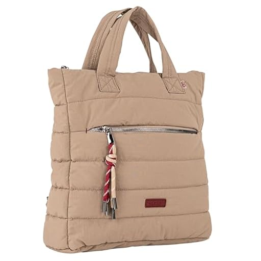 SKPAT - Bolso Mochila Mujer Elegante Tipo Casual Moderna Para Vestir Mochilas Mujer Estilo Urbano Mochila Negra Mujer Pequeña Ideal Para Uso Diario, Taupe | Ya disponible en tu tienda friki favorita! En mundofriki.es!