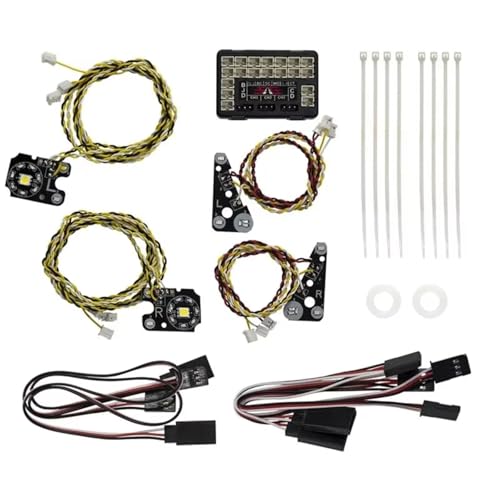Phares Projecteurs RC pour TRX-4 Defender Système Feux Avant Arrière 1/10