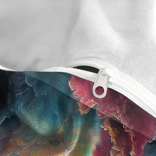 Housse de couette microfibre de qualité supérieure impression 3D vortex 260x220 - 8