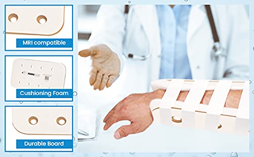 Miniatura 3 de Primacare IS-5424 Muñequera o soporte de pierna de cartón acolchado para adultos y niños, kit de primeros auxilios de emergencia con agujeros de