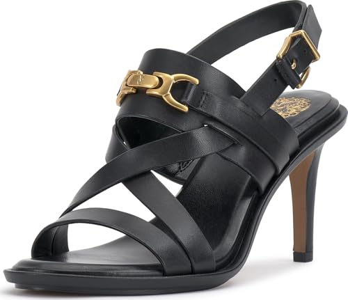 Image of Vince Camuto womens Frena Banded Buckle High Heel Sandals
