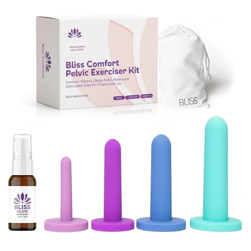 Bliss Comfort Silicone Pelvic Floor Trainer Kit –Soft & Flexible