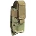 OneTigris Tactical Molle Single Pistol Mag Pouch EDC Organizer Pouch EMT Mini Scissor Tool Pouch (Multicam)