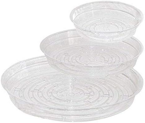 15-pc Set Home & Garden Plant Pot Saucers - Assorted Sizes - EBook Included