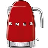 SMEG Bollitore Elettrico KLF04RDEU, 7 Cups, Rosso