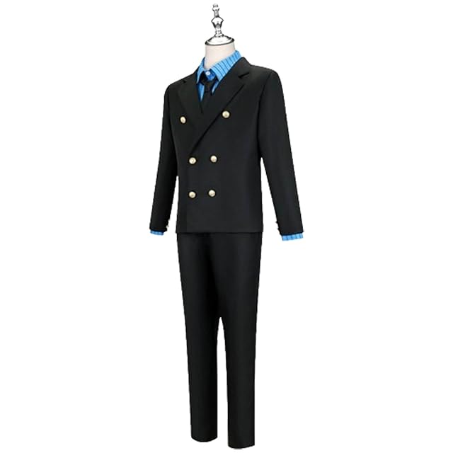 Foto 5 de 7 de bbganlian Anime One Piece Sanji Disfraz de cosplay Monkey D. Luffy Juego de Roles Uniforme Conjunto Completo…