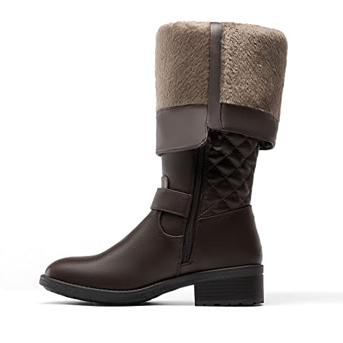 Image of DREAM PAIRS Women's Knee High Riding Boots