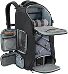 K&F Concept Sac à dos pour caméra, Sacs pour photographes 30L Grande capacité avec Raincover et 16 Compartiment d'ordinateur portable de pouce compatible pour Canon/Nikon/Sony/DJI Mavic Drone Travel