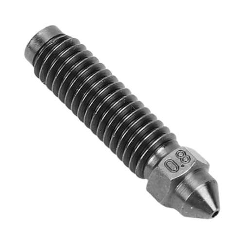 Plyisty Quick Disassembly Hardening Steel Boots 0.8 Mm 3D Carbon Printer Kit, Quick Nozzle Printing, Ideal for 3D Printi