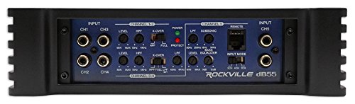 Rockville Db55 4000 Watt/1000W Cea Rms 5 Channel Amplifier Car Stereo Amp, Loud! #TOP7