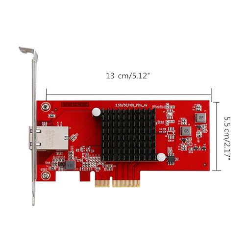 Tarjeta de red 10GBASE-T PCIe 3.0 con control de flujo IEEE 802.3x eficiente 3