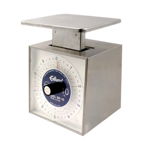 Stainless Steel Scale, 10-Pound by 2-Ounce
