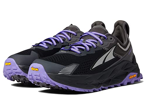 ALTRA トレイルランニングシューズ OLYMPUS 5 Womens アルトラ オリンパス 5 ウィメンズ (BLACK/GRAY, measurement_25_point_5_centimeters)のサムネイル