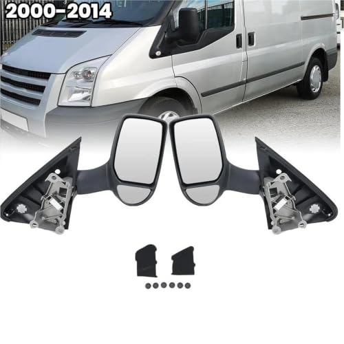 Rétroviseur extérieur gauche pour Ford Transit MK6 MK7 de 2000 à 2014 complet rabattable - 3