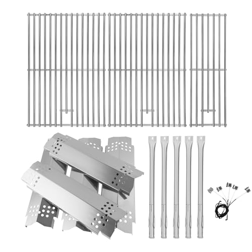 Image of Replacement Parts Kit for Nexgrill Evolution Infrared Plus 5-Burner 720-0882A 720-0882AE 730-0882 730-0882AE, Heat Shield and Burner Kit for Nexgrill Replacement Parts 5 Burner