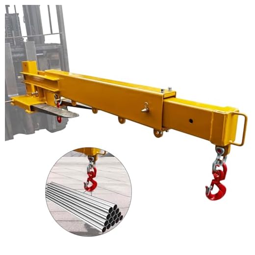 6000 lb Manual Telescopic Jib Boom Attachment