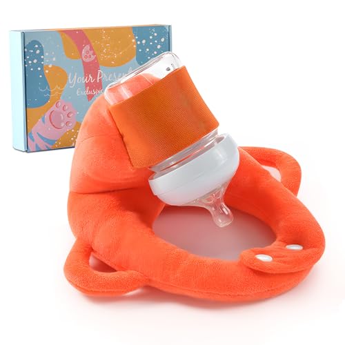 Image of Miocololy Baby Bottle Holder, Support Pad with Bottle Drying Rack Function (Orange)