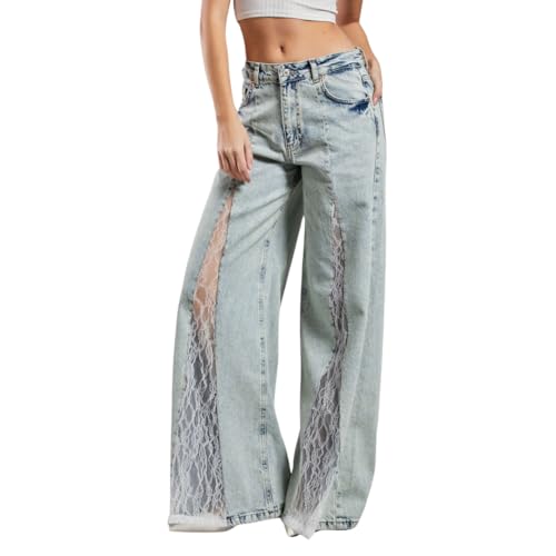 Jean taille haute jambes larges parfait pour vos sorties d'été