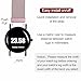 HARFINGTON Stainless Steel Mesh Watch Band 16mm Quick Release Metal Replacement Watch Strap with Magnetic Buckle for Men Women, Rose Pink