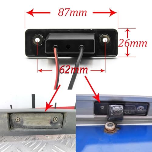 Caméra de recul CCD HD haute précision pour Ford Fusion Hatchback