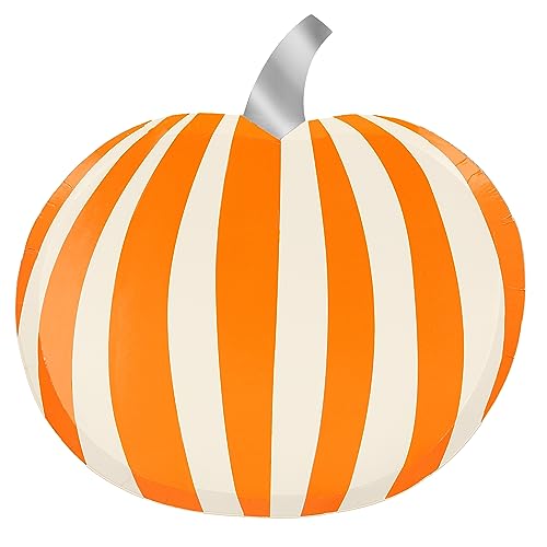 Meri Meri Halloween Paper Plates (Pack of 8), Disposable Party Plates, Halloween Party, Kids & Adults, Indoor/Outdoor Use