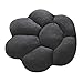 Ditucu Cat Paw Cushion Kawaii Chair Cushions 31.4 x 27.5 inch Cute Stuff Heart-Shaped Seat Pad Comfy Lazy Sofa Office Floor Pillow for Gaming Chairs Room Decor Black