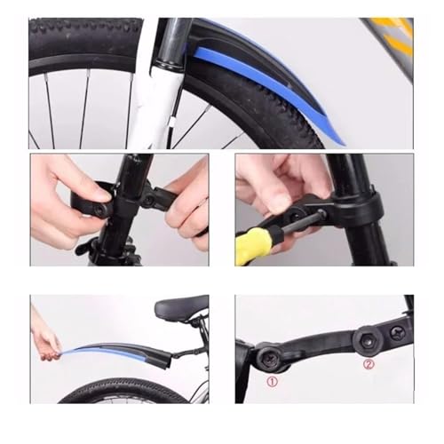 Garde-Boue vélo contre les éclaboussures pour VTT réglable