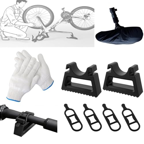 Portable Bike Repair Stand 3-Piece Bundle